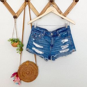 American Eagle Tomgirl Shortie Shorts Size 4